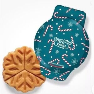 🆕- So Yummy by Bella Mini Waffle Maker Snowflake-Ceramic Nonstick